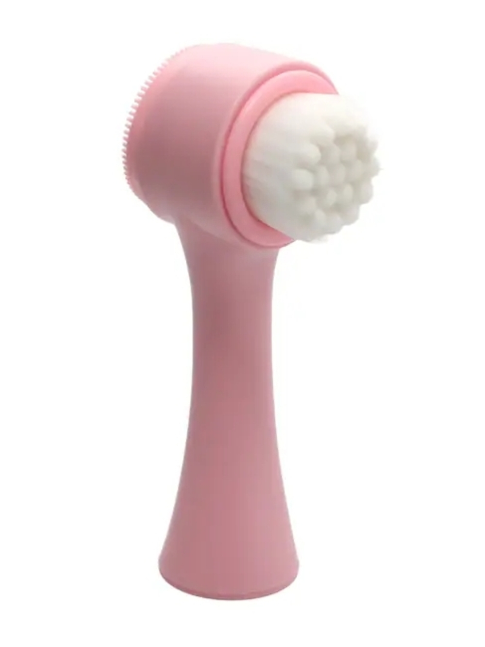 Gentle Pink Facial Cleansing Brush for Women